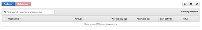 Tạo IAM user trong aws